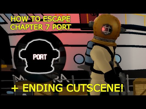 How to escape PORT MAP + ENDING IN PIGGY: BOOK 2 CHAPTER 7! - Roblox