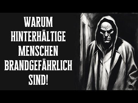 Vorsicht! Warum hinterhältige Menschen brandgefährlich sind!