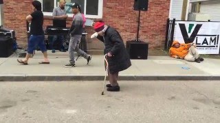 Sweet Stella, 94 year old dancing queen!