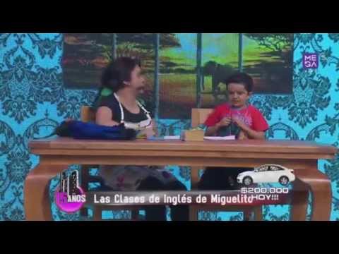 MMC Miguelito aprende ingles (4to capitulo) - Las clases de ingles de miguelito  19-06-2015