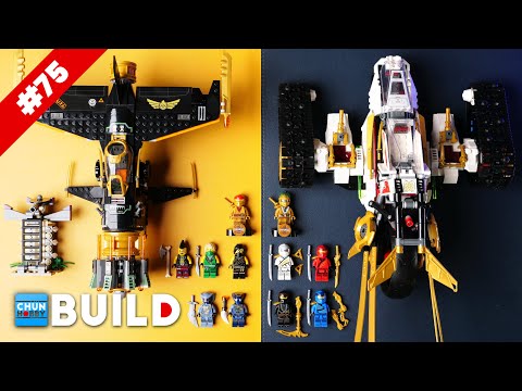 LEGO Speed Build! NINJAGO Boulder Blaster + Ultra Sonic Raider | LEGO NINJAGO | Beat Build