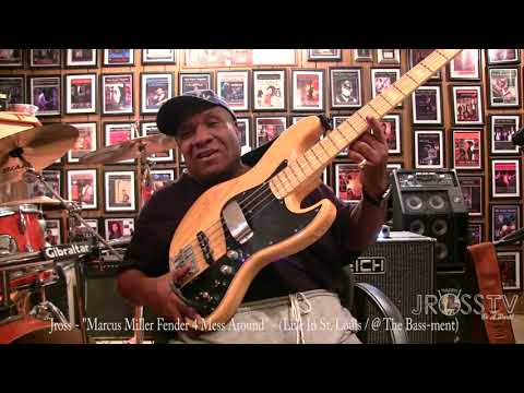 James Ross @ Jross - "Marcus Miller 4 Mess Around / Bass-ment" - www.Jross-tv.com (St. Louis)