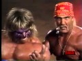 WWF Ultimate Warror Hulk Hogan Promo On Cocaine