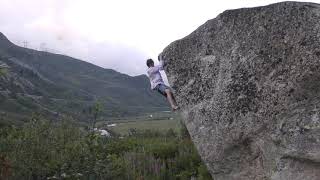 Video thumbnail of Silence, 8a. Gottardo