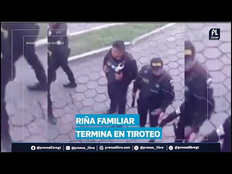 Agentes de la PNC involucrados en balacera en Sacatepéquez