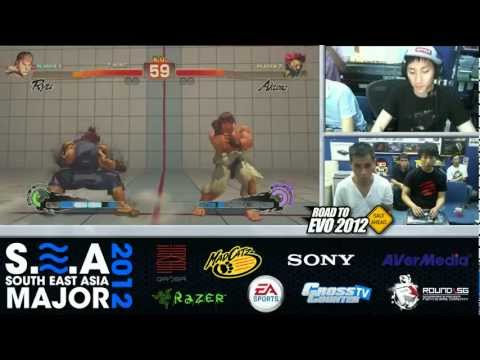 S.E.A Major 2012: Daigo Umehara (Ryu) vs Real Deal
