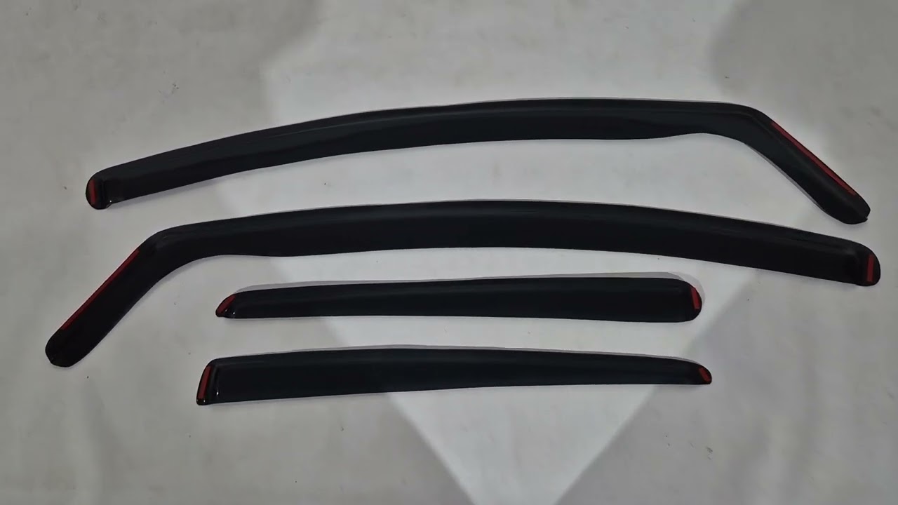 Вставные дефлекторы окон SD/HB (Esa, 4 шт) Video 1