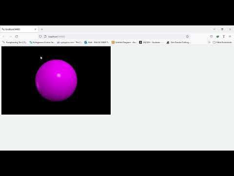 Color Changing Sphereorb Designed Using Visual Python