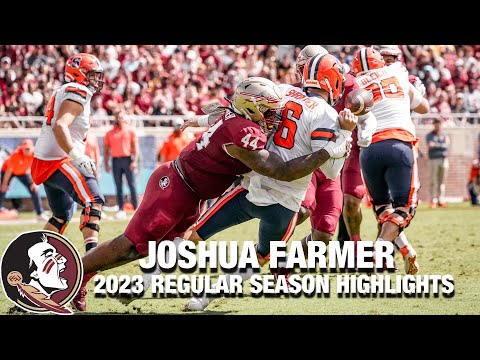 , title : 'Joshua Farmer 2023 Regular Season Highlights | Florida State DL'