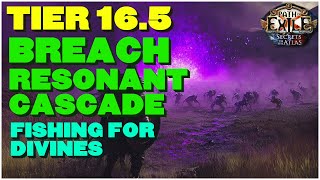 [POE 3.26] I Farmed Breach With Resonant Cascade Scarabs – The Results Were Wild! Tons of Divines!