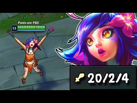 NEEKO JUNGLE IS DISGUSTINGLY OVERPOWERED!! FIRST PENTAKILL WORLDWIDE - League of Legends Gameplay