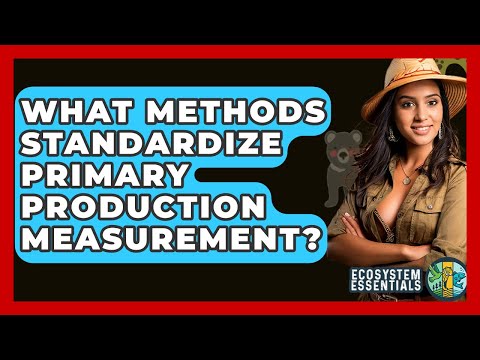 What Methods Standardize Primary Production Measurement? - Ecosystem Essentials