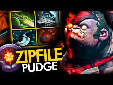 IF YOU WANT PUDGE MIDLANE , WATCH THIS - CRAZY MID LANE PUDGE By Zipfile | Pudge Official