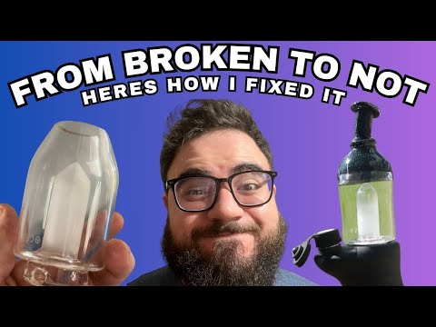 I FIXED THIS BROKEN CARTA FOCUS V GLASS ATTACHMENT  ( PROCESS FROM START TO FINISH )