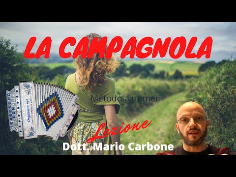 2 e 4 Bassi - Lezione - LA CAMPAGNOLA - Accordion diatonic Organetto