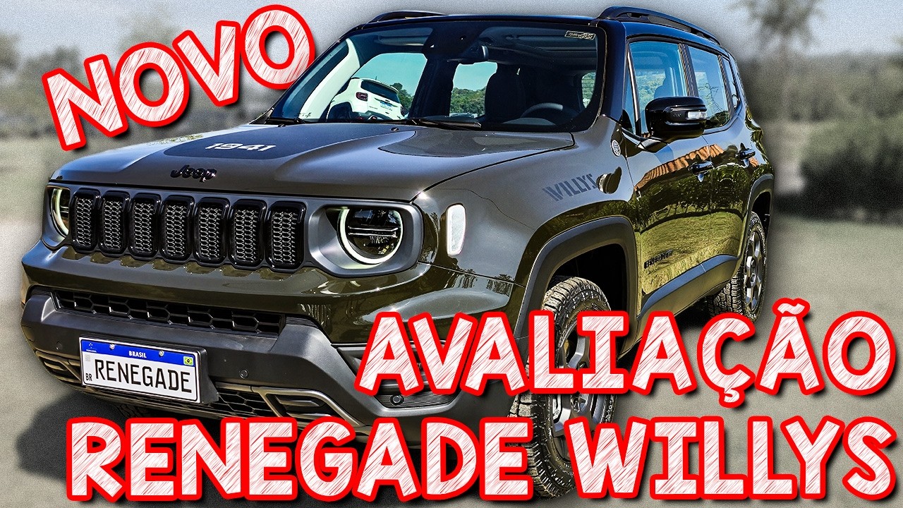 Avaliação RENEGADE WILLYS 2025 4x4 - OS MAIORES ERROS DO RENEGADE WILLYS!