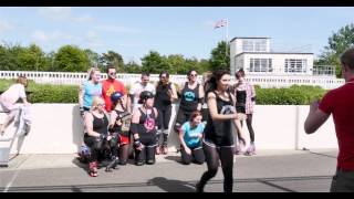 preview picture of video 'Southampton City Rollers - Goodwood Skate Marathon'