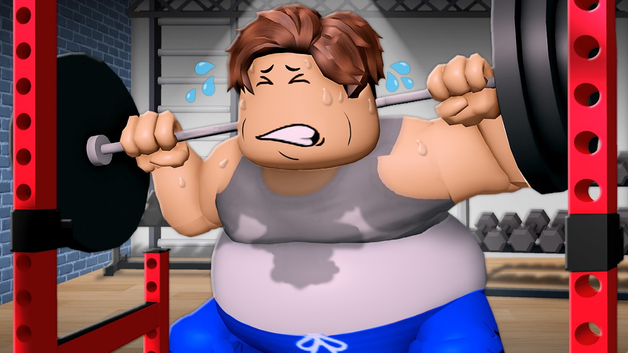 How He Lost 600 LBS! (A Roblox Movie)