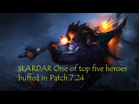 SLARDAR from 8744 MMR Player | Dota 2 | One of MOST SUCCESSFUL HEROES in 7.24 with a 56% win rate.