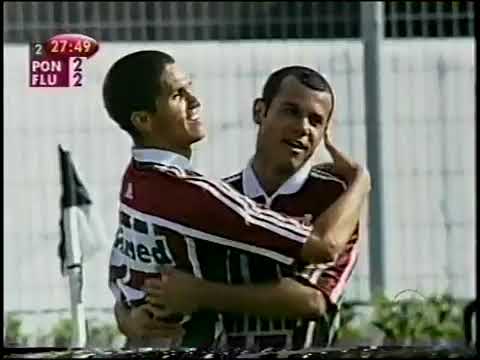 Ponte Preta 2x3 Fluminense - Brasileiro 2002 (Globo)
