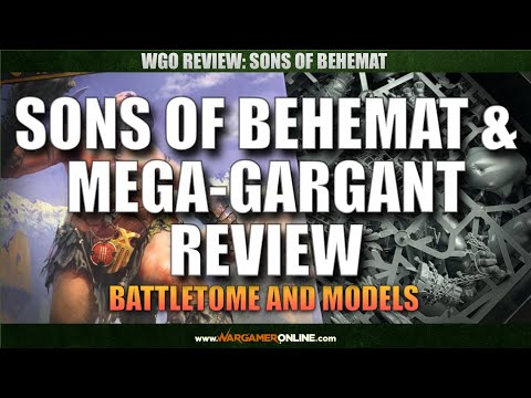 REVIEW: Sons of Behemat Battletome and Mega-Gargant Review