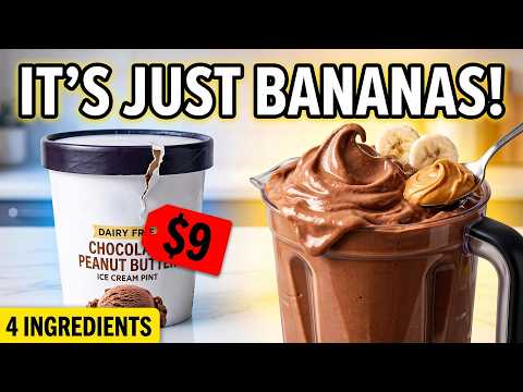 Why I Stopped Buying $9 Ice Cream (4 Ingredients)