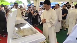 interment and Rite of CommittaL of Rev. Fr. Luciano ArieL FeLLoni #almusalita