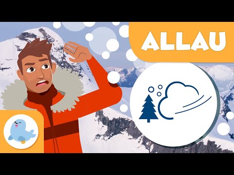Les ALLAUS ❄️ Desastres naturals en 1 minut en català 🏔️