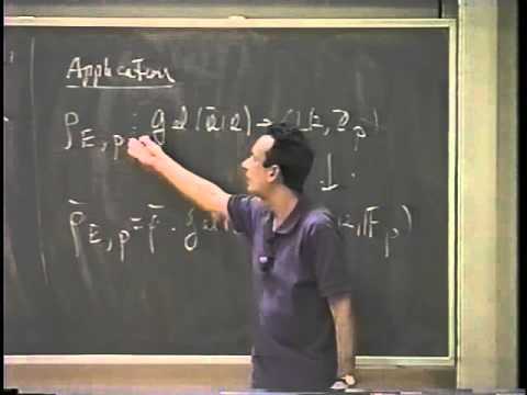 Non minimal Deformations (the Induction Step) - Ken Ribet