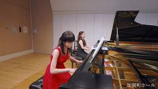 佐々木邦雄「ふたりのバッハ インヴェンション第6番」(同窓会コンサートより)