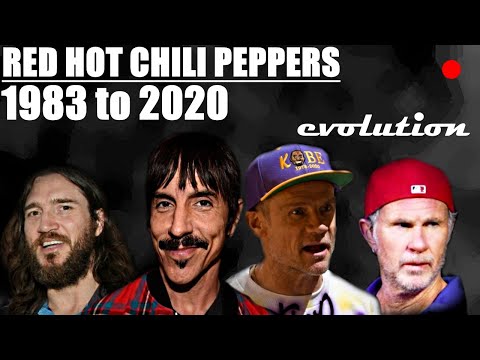 The Evolution Of Red Hot Chili Peppers (1983 to present)