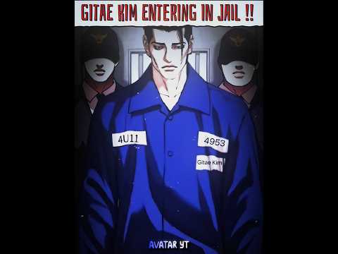 Gun Park Vs Gitae Kim Prison Fight #lookism #lookismreact #lookismedits #shorts