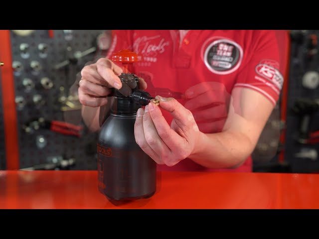 Video Teaser für KS TOOLS 150.8251 Universal-Druck-Zerstäuber, 1 l
