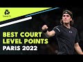 Best Court-Level Tennis Points ? | Paris 2022