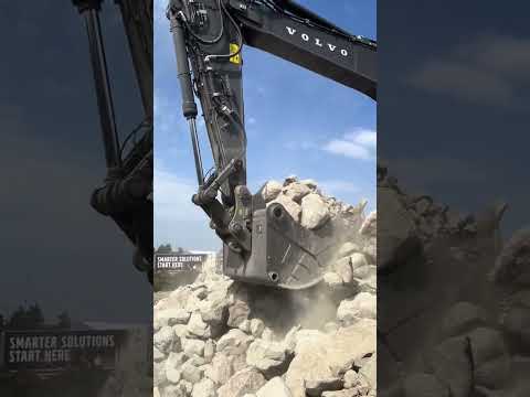 New Volvo excavators! This is the new EC500 excavator being demonstrated at Volvo Days 2024.