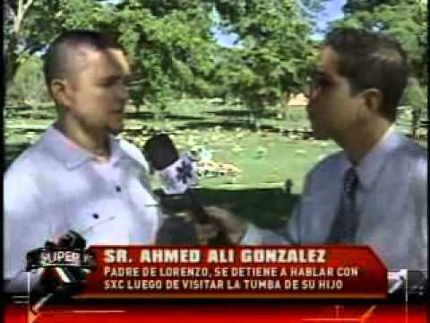 SuperXclusivo 9/9/10 - Ana Cacho visita la tumba de su hijo Lorenzo