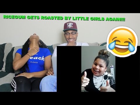Couple Reacts : "Little Girls Roast RiceGum #5" By Ricegum Reaction!!
