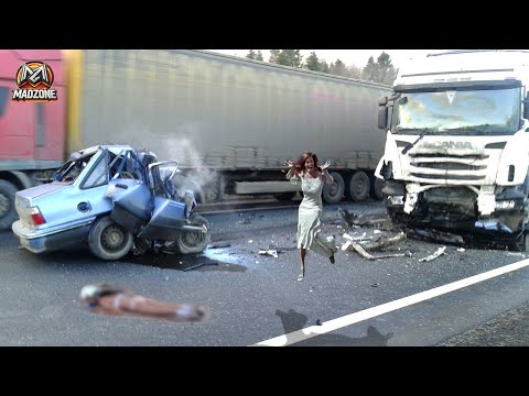 299 Brutal Car & Truck Crashes – When Idiots Behind the Wheel Go Full Stupid