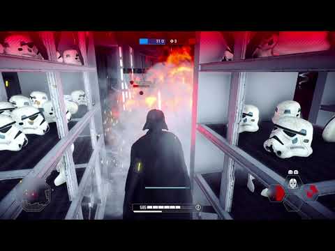 The Sith have a tough challenge against the blasters! (Battlefront 2)