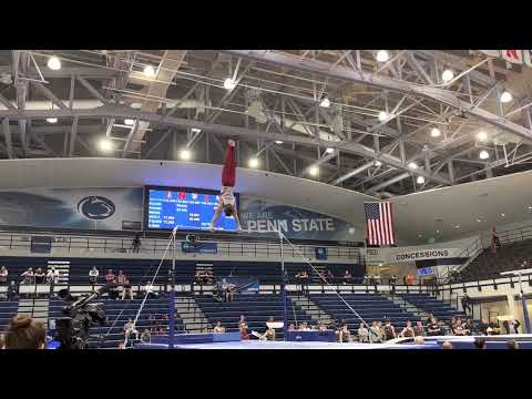Nicolas Kuebler Horizontal Bar - at NCAA Qualifier 230414