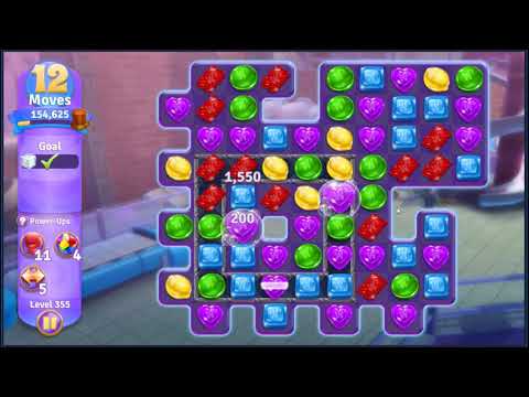 Wonka's World of Candy Level 355 - NO BOOSTERS + FULL STORY 🍫 | SKILLGAMING ✔️