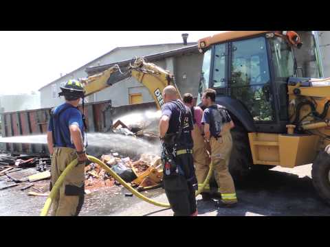 On Scene | Mount Kisco FD Overhauling After Dumpster Fire