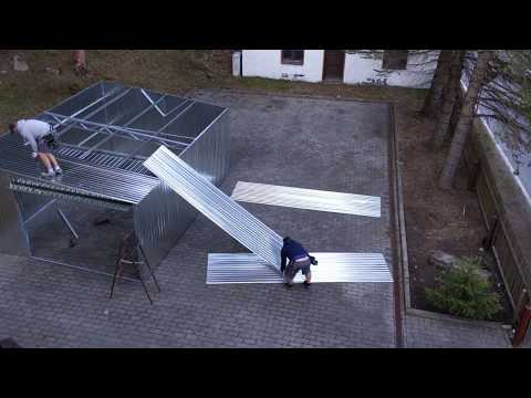 Konstal mobilgarázs 50 perc alatt