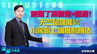 鮑爾了無新意=鴿派? 天竺鼠強漲5%~ 小飛象上調獲利預估 (圖)