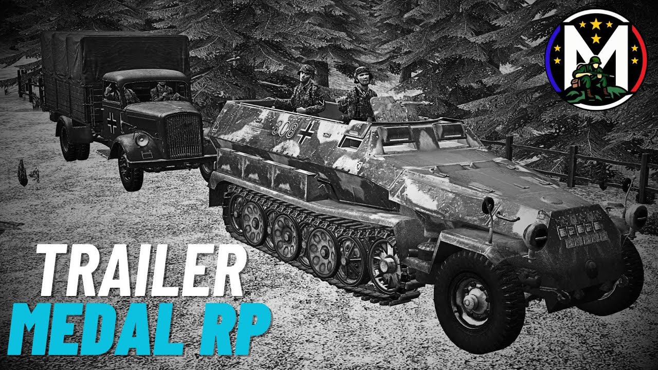 Aperçu vidéo de Medal Rôleplay WW2  |  Garry's Mod Military
