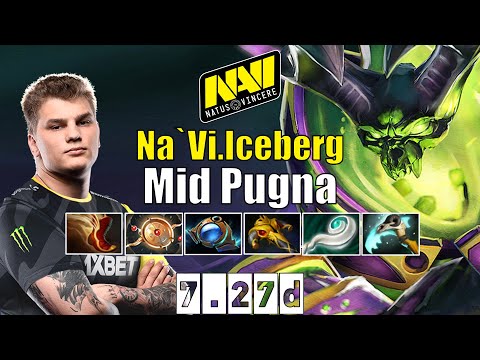 Pugna | Na`Vi.Iceberg | Mid Pugna | 7.27d Gameplay Highlights