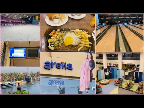 Arena Club Karachi | Bowling | Ice Skating | Indoor Games | Honest Review | Afsheen Jahangir