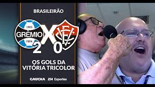 GRÊMIO 2x0 VITÓRIA: GOLS DA VITÓRIA GREMISTA NA VOZ DE PEDRO ERNESTO DENARDIN | 19/03/2026