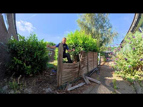 4 Men & 2 Days To Reclaim a CONDEMNED Area For Local School!