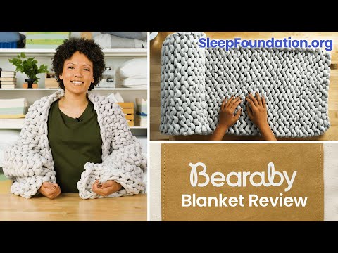 Bearaby Cotton Napper Review - A Modern, Woven Weighted Blanket
